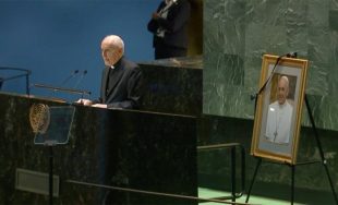 30/04/2025 – En la plenaria extraordinaria en el Palacio de Cristal de Nueva York, el arzobispo Observador de la Santa Sede recordó la figura del Papa: que el ejemplo del buen samaritano…