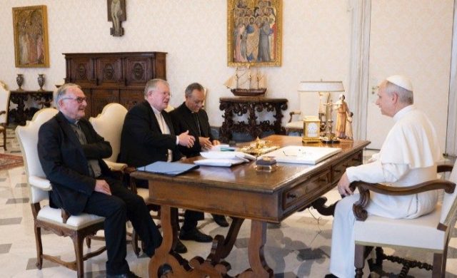 16/05/2025 – Durante el encuentro, los representantes del CELAM expresaron al Santo Padre la alegría y el agradecimiento del episcopado latinoamericano y caribeño por su elección como Sucesor de Pedro, reiterando además…