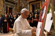 19/06/2025 - El Papa León XIV se reunió con los participantes del evento organizado por la Fundación Domenico Bartolucci con motivo del 500…