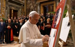 19/06/2025 - El Papa León XIV se reunió con los participantes del evento organizado por la Fundación Domenico Bartolucci con…