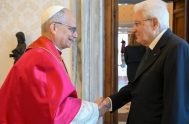 24/07/2025 - (Fuente: Vatican News) León XIV envía un telegrama de felicitación al presidente de la República Italiana, que ayer cumplió 84 años,…