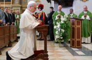 14/07/2025 - El Papa presidió su primera misa en una parroquia de allí, donde reflexionó sobre el buen samaritano y recordó que "prójimo"…