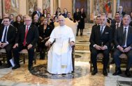 El Papa recibió en el Vaticano a representantes de la Confederación Médica Latinoiberoamericana y del Caribe. En su mensaje, destacó la centralidad de…