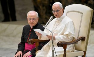 29/10/2025 - El Papa León XIV presidió la celebración "Caminando juntos en la esperanza" en el Aula…
