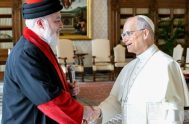 27/10/2025 - El Papa León XIV recibió en audiencia a Su Santidad Mar Awa III, Patriarca de la Iglesia Asiria de Oriente, junto…