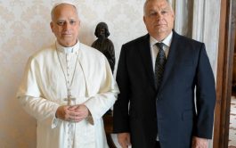 28/10/2025 - El Papa León XIV recibió en audiencia al primer ministro húngaro, Viktor Orbán, en el Vaticano, en la…