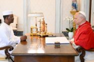 17/10/2025 - El 16 de octubre, en el Palacio Apostólico del Vaticano, el Papa León XIV recibió en audiencia al Presidente de la…