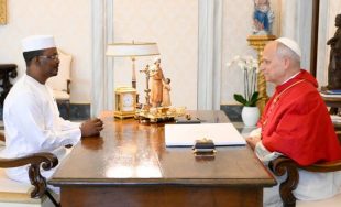 17/10/2025 - El 16 de octubre, en el Palacio Apostólico del Vaticano, el Papa León XIV recibió en audiencia al Presidente de la República del Chad, Mariscal Mahamat Idriss Déby Itno. El…