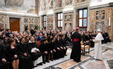 24/10/2025 - El Papa León XIV se reunió con cerca de doscientos cincuenta fieles procedentes de Estonia que se encuentran en Roma con motivo de una peregrinación jubilar. Durante el encuentro, que…