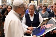 El Papa León XIV recibe a los participantes en la Conferencia Internacional "Refugiados y migrantes en nuestra casa común" que se está celebrando…