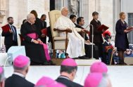 22/10/2025 - El Papa León XIV, durante la Audiencia General del 22 de octubre, continuó su ciclo de catequesis centrado en "Jesús nuestra…