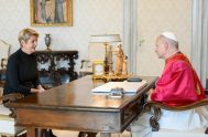 Esta mañana, 3 de octubre, en el Vaticano tuvo lugar el coloquio entre León XIV y Karin Keller-Sutter. Posteriormente se celebró el encuentro…