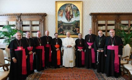 19/11/2025 - El Papa León XIV se reunió con la Comisión Ejecutiva de la Conferencia Episcopal Española (CEE) en la mañana del 17 de noviembre, en un encuentro de aproximadamente una hora.…