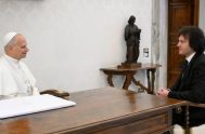 25/11/2025 - El Papa León XIV recibió en audiencia al Primer Ministro de Georgia, Irakli Kobakhidze, en el Palacio Apostólico Vaticano, en la…
