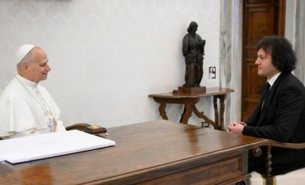 25/11/2025 - El Papa León XIV recibió en audiencia al Primer Ministro de Georgia, Irakli Kobakhidze, en el Palacio Apostólico Vaticano, en la mañana de este 24 de noviembre. Posteriormente, el Primer…