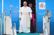 27/11/2025 - El Papa León XIV ha comenzado su viaje apostólico en Turquía, pronunciando su primer discurso ante las autoridades, representantes de la…
