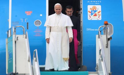 27/11/2025 - El Papa León XIV ha comenzado su viaje apostólico en Turquía, pronunciando su primer discurso ante las autoridades, representantes de la sociedad civil y el Cuerpo Diplomático en la biblioteca…