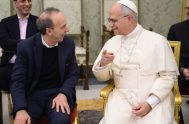 05/12/2025 - El Papa León XIV se reunió en el Palacio Apostólico con el reconocido actor y director italiano Roberto Benigni, ganador de…