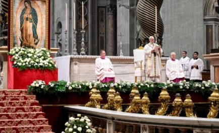 12/12/2025 - El Papa León XIV presidió la Santa Misa con ocasión de la Fiesta de la Bienaventurada Virgen María de Guadalupe en la Basílica de San Pedro, elevando una profunda súplica…