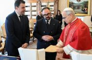 12/01/2026 - El Papa León XIV recibió esta mañana en el Palacio Apostólico a los capitanes regentes de la República de San Marino,&hellip;