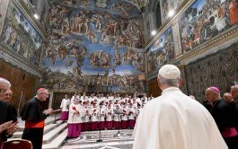 05/01/2025 - El Papa León XIV recibió este sábado en el Palacio Apostólico a los integrantes de la Capilla Musical&hellip;