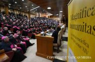 26/05/2026 – Figuras destacadas del mundo de las nuevas tecnologías intervinieron en la presentación de la primera encíclica de León XIV.