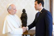 07/05/2026 – Esta mañana ha tenido lugar en el Vaticano una audiencia de unos 45 minutos del Pontífice con el secretario de Estado&hellip;