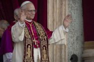 08/05/2026 – El Papa celebra este viernes 8 de mayo de 2026 el primer aniversario de su elección a la sede de Pedro.