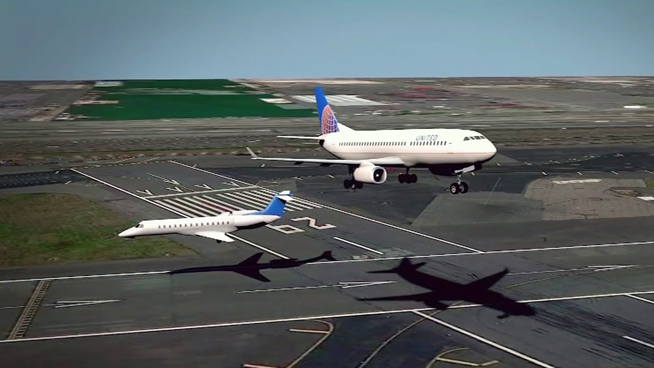 Dos aviones casi chocan en el aire RM Mundial