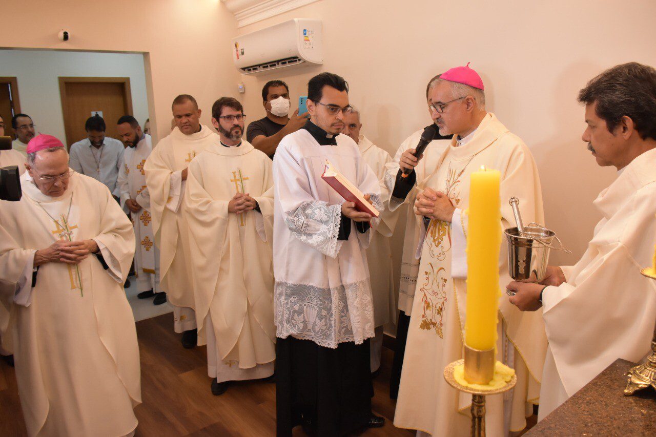 Radio María Brasil inauguró la capilla de la sede y una nueva