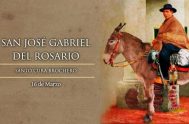 José Gabriel del Rosario Brochero nació el 16 de marzo de 1840, en el paraje Carreta Quemada, cerca de Santa Rosa de Río…