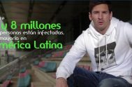 Con el objetivo de apoyar acciones para combatir el mal de Chagas, el futbolista Lionel Messi protagonizó un video en el que llama…