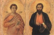 El 3 de mayo celebramos juntos a estos dos apóstoles de Jesús porque en torno al siglo VI sus restos fueron llevados a…